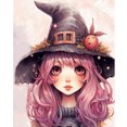 thumbnail image 1 of 5D DIY Bruja Con Ojos Grandes 40x50cm, 1 of 9