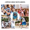 thumbnail image 6 of Sikiie Colorful Underwater Shark Basketball Jersey Reversible Men's Mesh Athletic Sports Shirts Training Practice S-4XLMedium, 6 of 6