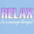 thumbnail image 3 of CafePress - Relax... I'm A Massage Therapis T Shirt - Men's Classic Graphic T-Shirt, 3 of 4