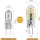 thumbnail image 2 of Bombilla LED G4, 12 V, 3 W, luz blanca cálida 3000 K, equivalente a una lámpara halógena de 30 W, 12 paquetes - paquete de 12, 2 of 5