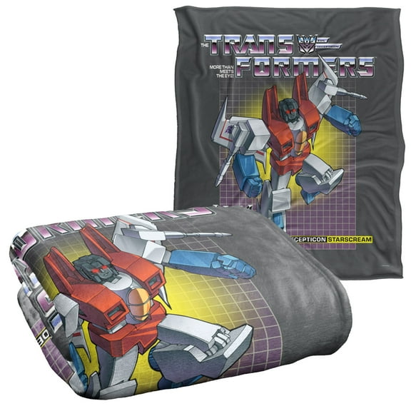 Transformers Starscream Silky Touch Super Soft Throw Blanket 50' x 60'