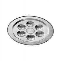 15 in. Hammered Stainless Seder Plate