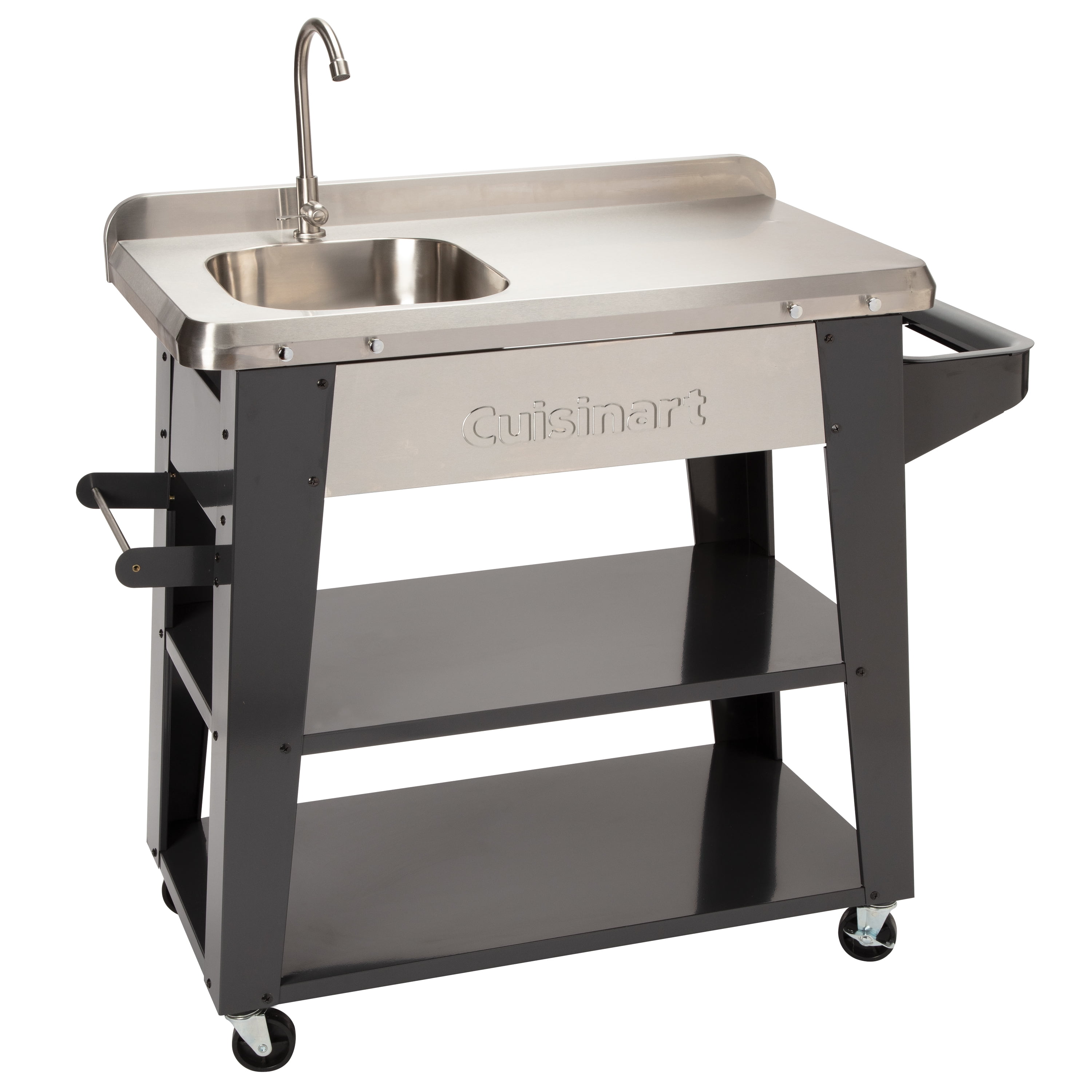 Cuisinart Deluxe Outdoor Bbq Prep Table Walmart Com Walmart Com