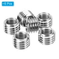 thumbnail image 3 of Uxcell Thread Adapters Sleeve Reducing Nut M14*2 Male to M10*1.5 Female Repairing Insert Nut Screw Reducer 10mm 6 Pcs, 3 of 6