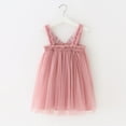 thumbnail image 6 of naisibaby Toddler Kids Baby Girls Cute Summer Mesh Dress, Elegant Wing Suspenders Dress Skirt Hot Pink 2-3T, 6 of 6