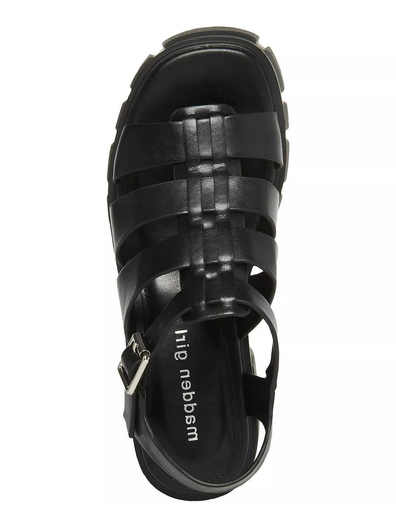 ☆新作☆【美脚効果】Madden Girl Genesis Platform サンダル Madden Girl Womens Gennesis Faux Leather Lug Sole Platform