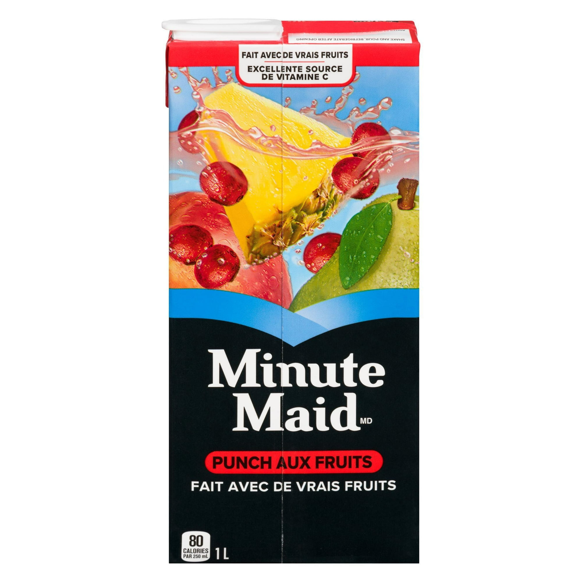 Minute Maid Fruit Punch Carton, 1 Liter, 1L