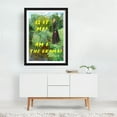 thumbnail image 6 of Is It Me? Am I The Drama? - Photography Quote Nature Humor Forest Floral Vintage Landscape Black Framed Wall Art Print 12 x 18 inches, 6 of 7