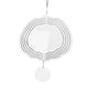 thumbnail image 4 of Carillón de viento blanco, sencillo, delicado, decorativo, resistente a la intemperie, adorno para lámpara, árbol, pared, patrón de calabaza, 4 of 14