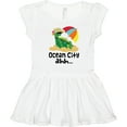 thumbnail image 3 of Inktastic Ocean City Maryland Girls Toddler Dress, 3 of 5