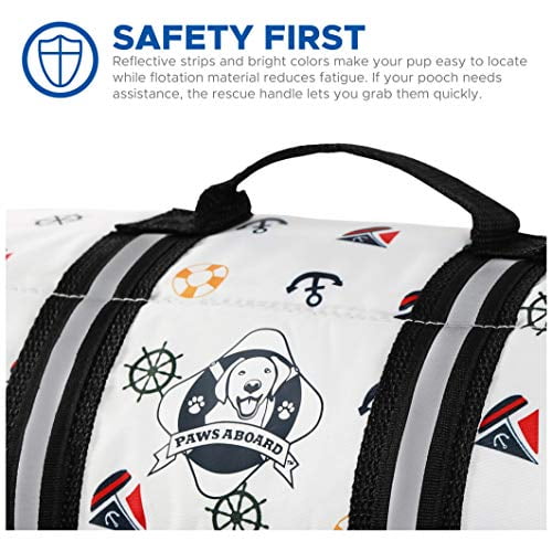 Paws aboard doggy hot sale life jacket