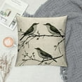thumbnail image 2 of BCIIG  Throw Pillow Covers Swallow Double Sided Decorative Pillows Cushion Cover for Couch Sofa Outdoor 18x18in, 2 of 5
