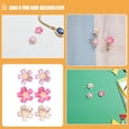 thumbnail image 3 of OULII 30 Pcs Épingles à Pousser Polyvalentes en Résine pour Fleurs de Cerisier pour Maison et Bureau, 3 of 8