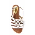 thumbnail image 2 of Victoria K Women's Front Strapped With Rhinestone Sandals, 2 of 4