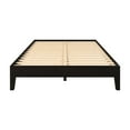 thumbnail image 3 of Full Platform Bed In Black - Made From Solid Pine, 6.5-inch Under Storage Area, Felt Leg Bottoms To Keep Floors Safe, 28 Dual, 650 Pounds Weight Tolerance Pine Structure, 6.5" For Extra Storage,, 3 of 4