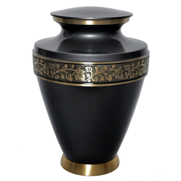 Atlas Cremation Urn Solid Brass Urn For Human Ashes 100 Handcrafted Adult Funeral Urn 