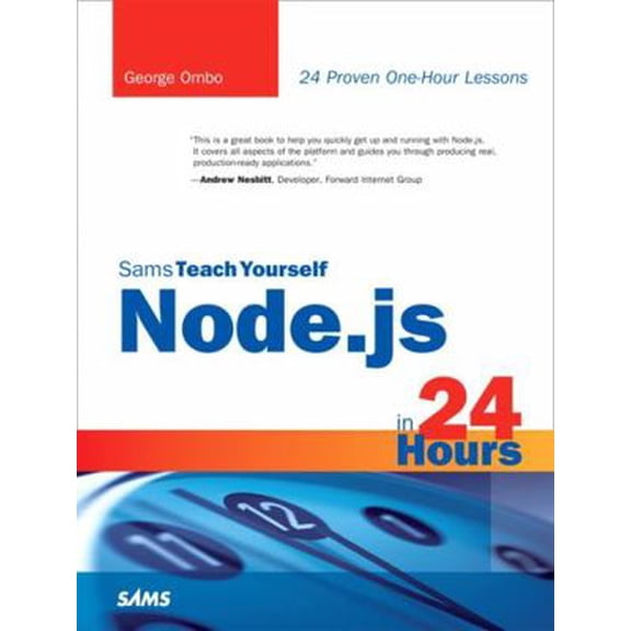 Pre-Owned Sams Teach Yourself Node.js in 24 Hours (Paperback) 0672335956 9780672335952