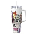 thumbnail image 1 of Yiaed Monster High Print 40oz Contenant Isotherme à Double Paroi en Acier Inoxydable Tasse de Voyage Isolée avec Poignée Aventure Réutilisable, 1 of 8