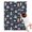 Dark Blue Princess, variant on Dark Blue Princess Castle Pattern Blanket,Comfortable Soft Flannel Throw Blanket,All Season,Warm Lightweight Blankets for Sofa Bed Couch Living Room Chair,30"x40"