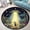 Cat UFO, variant on Circle Area Rug, Cat UFO Washable Non-Slip Floor Carpet, Soft Rug for Living Room Bedroom Decor 24 Inch