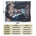 thumbnail image 3 of Twilight Saga Blanket Ultra-Soft Fleece Blanket for Couch Bed Warm Plush Throw Blanket Suitable for All Season 50x40In, 3 of 7