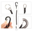 thumbnail image 2 of 3 Coiled Lanyards Safety Rope Retractable Tether With Carabiner, 2 of 6