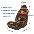 thumbnail image 3 of Fuzoiu Halloween Decoration Print Elastic Car Seat Covers, Seat Cover Protector,Universal Fit Interior Covers for Most Cars,Washable Seat Cover Non Slip for SUV,Sedan,Van, 3 of 5