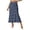 A-Blue484, variant on XIAOCHA Women's Summer Polka-Dot Skirt High-Waist Casual Date Midi Skirts