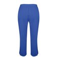 thumbnail image 7 of cfhntfmh Womens Plus Size Bermuda Capris Lightweight Loose Summer Casual Cropped Trousers with Pockets Capris for Women, 7 of 7