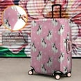 thumbnail image 4 of Pink French Bulldog Love Heart Luggage Cover Fashion Suitcase Cover Baggage Covers Fit 25-28 Inch Luggage (Go Travel), 4 of 5