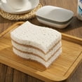 thumbnail image 6 of sixwipe 12 Pack Natural Kitchen Sponge, Biodegradable Compostable Cellulose and Coconut Scrubber Sponge, Eco-Friendly Scrub Sponges for Dishes, Bathtubs(Brown-White), 6 of 8