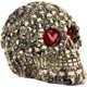 thumbnail image 4 of Luz de noche decorativa con forma de calavera luminosa LED para Halloween, con ojos iluminados por LED, para adorno (varias calaveras), 4 of 4
