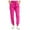 Hot Pink, variant on felwors Yoga Scrub Pants Women High Waist Loose Summer Lightweight Pants Workout Cargo Jogger Scrubs with Zipper Pockets Dark Purple, M