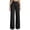 d409_Black, variant on Wide Leg Pants for Women Elastic High Waisted Corduroy Pants with Pockets Trandy Casual Straight Leg Pants, S-3XL