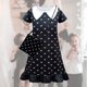 thumbnail image 4 of Disfraz de cosplay Black Wednesday Family Costume para fiesta de cumpleaños (100cm) Likrtyny Para estrenar, 4 of 8