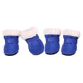 thumbnail image 1 of Protección de Patas para Interiores Y Exteriores Botines para Mascotas Botas Mullidas Cálidas Y Cómodas para Perro azul Yinane Pet Dog Puppy Shoes, 1 of 8