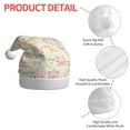 thumbnail image 4 of KLL Christmas Hats for Adults Plush Pigs Sleep Print Santa Hat Xmas Fluffy Santa Claus Hat for Women Men, 4 of 6