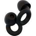 thumbnail image 1 of Tapones para los oídos para dormir - negros - protección auditiva de silicona flexible, ultra suave y reutilizable para reducción de ruido, 1 of 5