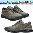 thumbnail image 1 of Dime × Asics Gel-Quantum 360 8 Gore-Tex Major Brown 1203A651-200 Men's Size, 1 of 6