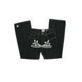 thumbnail image 3 of Pantalones vaqueros con estampado de estrellas estilo hip hop retro Y2k, tendencia protectora, moda negra, para hombre y mujer, novedad de 2023, pantalones holgados de pierna ancha estilo punk, ropa d, 3 of 5