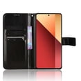thumbnail image 4 of Funda tipo libro para Xiaomi Redmi Note 13 PRO 4G, cartera todo‑en‑uno, funda multifuncional con tarjetero y correa de muñeca desmontable, 4 of 5