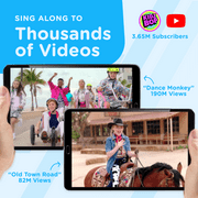 Move2Play, Kidz Bop Karaoke Bluetooth Microphone | The Hit Music Brand for Kids | Birthday Gift for Girls and Boys | Toy for Kids Ages 4, 5, 6, 7, 8+ Years Old