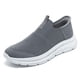 thumbnail image 2 of Zapatos Deportivos Informales Con Suela Suave Y Sin Cordones para Parejas  Zapatos para Correr Transpirables (gris 43), 2 of 9