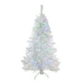 thumbnail image 2 of Northlight 6.5' Prelit Artificial Christmas Tree LED Single Plug Medium Iridescent Pine White -, 2 of 7