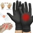 thumbnail image 2 of Gants pour Arthrite à Doigts Complets Gants Infusés de Cuivre Arthrite en Cuivre, 2 of 7