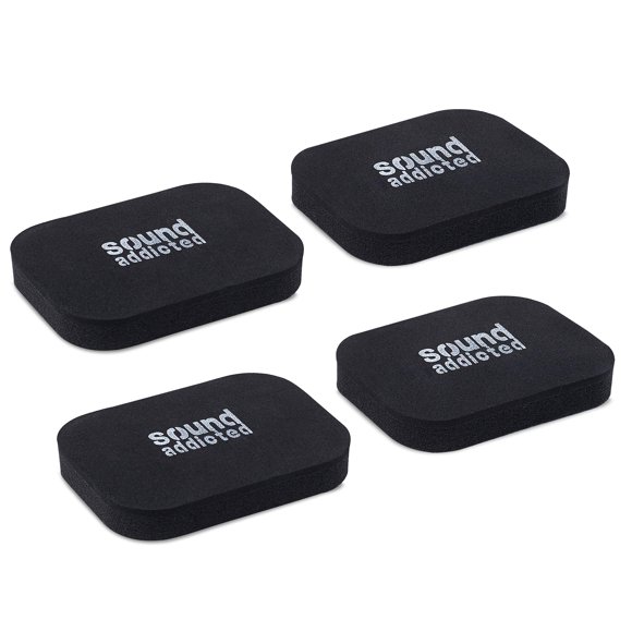Almohadillas de aislamiento Sound Addicted para barras de sonido (paquete de 4)