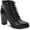 Black Smooth, variant on Style & Co. Womens Lucillee Almond Toe Z Ankle Boots