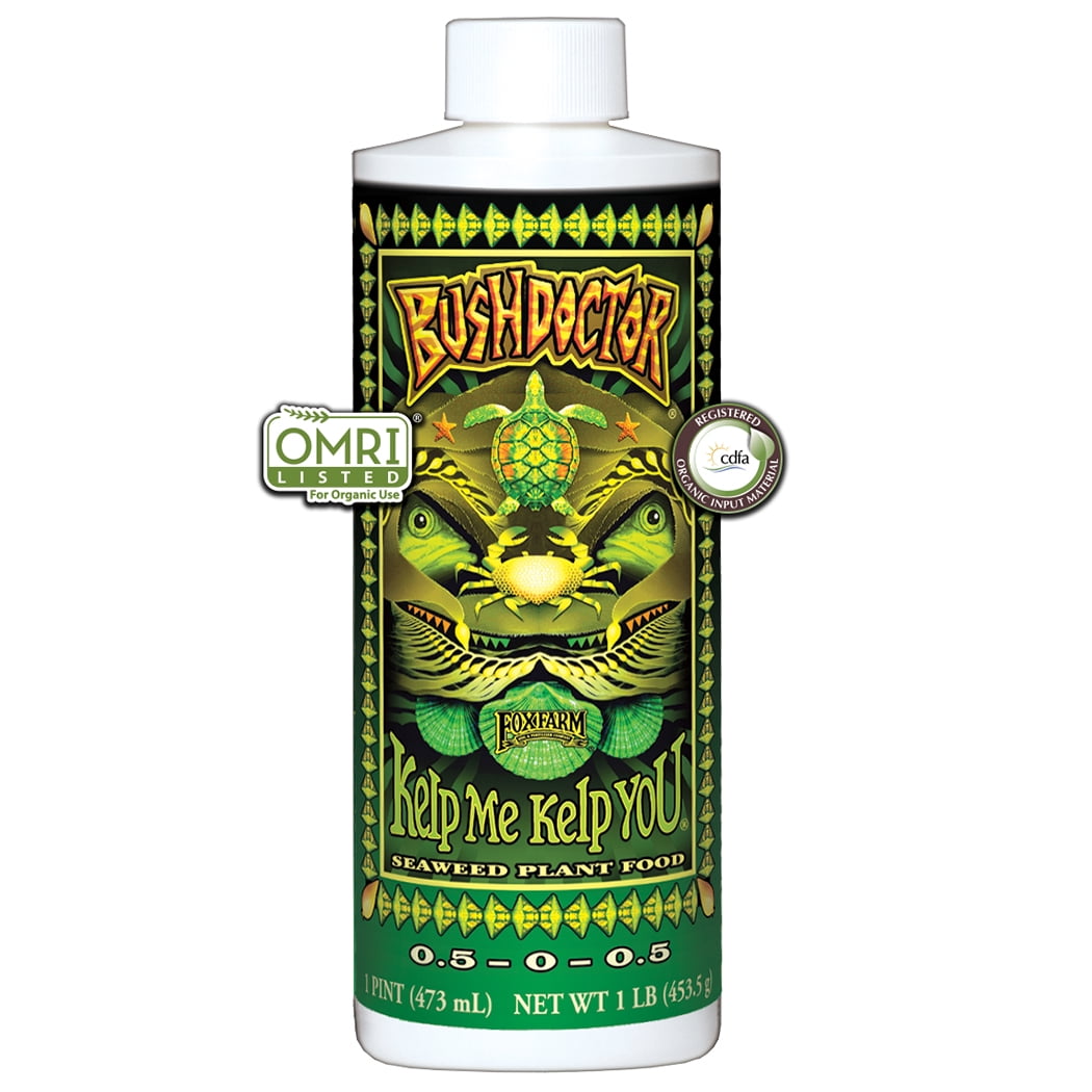 FoxFarm Bushdoctor Kelp Me Kelp You, 16 oz (2 Pack) + Twin Canaries Chart