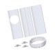 thumbnail image 2 of Ventilación de salida de perforación Casement Instalar adaptador de CA Manguera portátil Acondicionador Kit de ventana Kit de ventana para ventana móv A Colco platos, 2 of 8