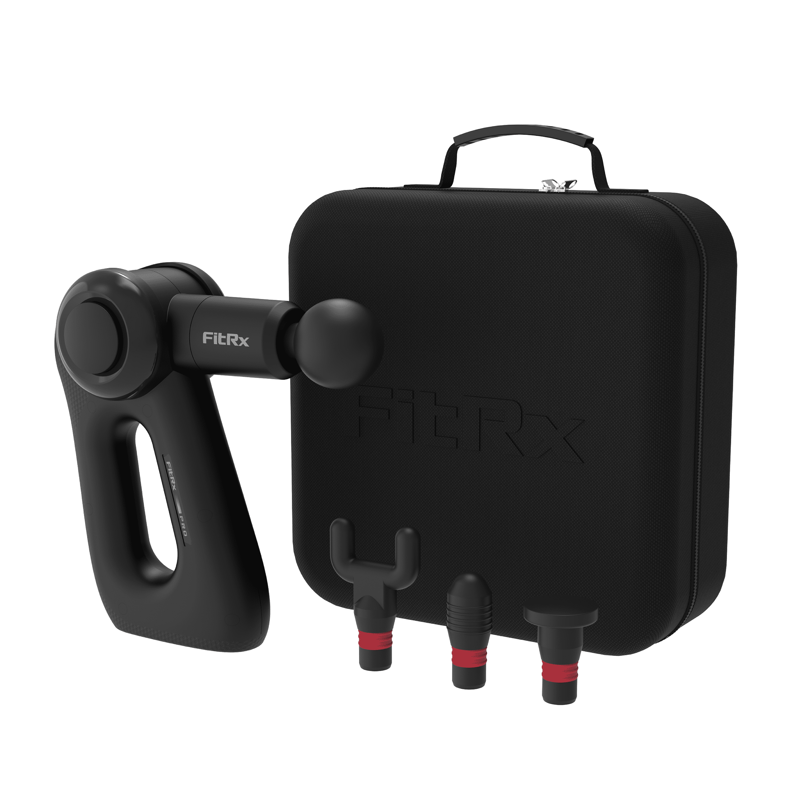 FitRx Muscle Massage Gun, Handheld Percussion Massager with Speeds and Attachments for Neck and Back - Walmart.com